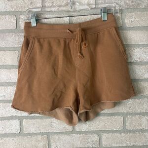 Aerie sweatpants distressed shorts size XS
